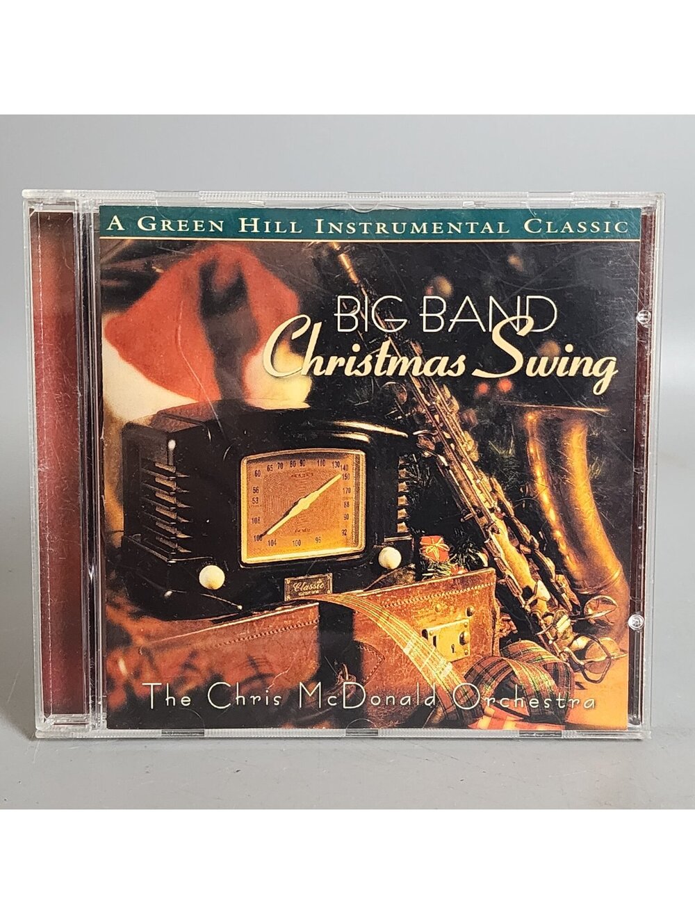 Big Band Christmas Swing CD The Chris McDonald Orchestra Green Hill Instrumental